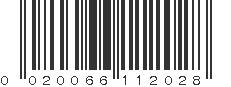 UPC 020066112028