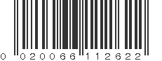 UPC 020066112622