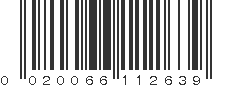 UPC 020066112639