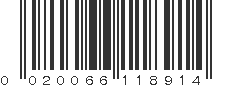 UPC 020066118914