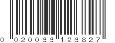 UPC 020066126827