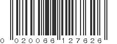 UPC 020066127626