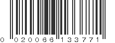 UPC 020066133771