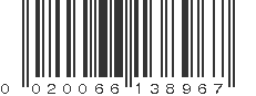 UPC 020066138967