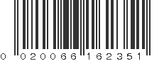 UPC 020066162351