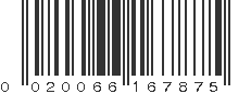 UPC 020066167875