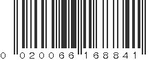 UPC 020066168841