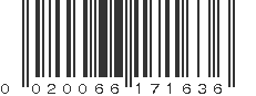 UPC 020066171636