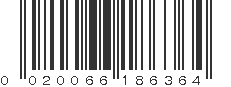 UPC 020066186364