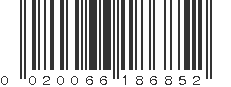 UPC 020066186852