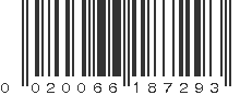 UPC 020066187293