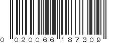 UPC 020066187309