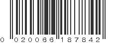 UPC 020066187842