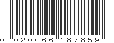 UPC 020066187859