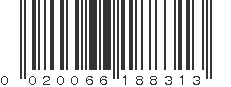 UPC 020066188313