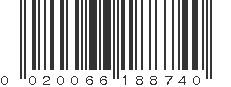 UPC 020066188740