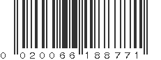 UPC 020066188771