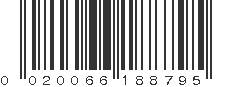 UPC 020066188795