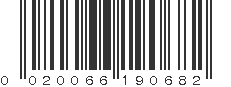 UPC 020066190682