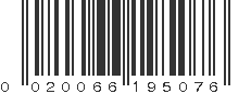 UPC 020066195076