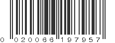 UPC 020066197957