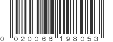 UPC 020066198053