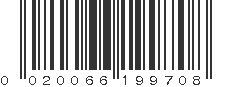 UPC 020066199708