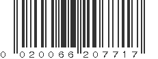 UPC 020066207717