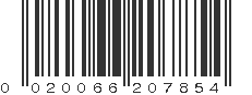 UPC 020066207854