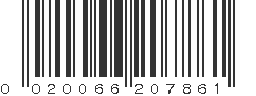 UPC 020066207861