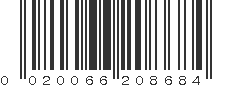 UPC 020066208684