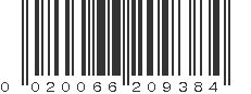 UPC 020066209384