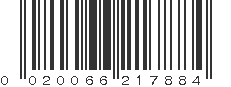 UPC 020066217884