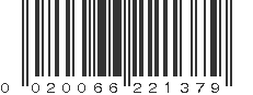 UPC 020066221379