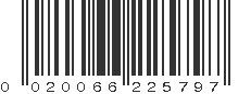 UPC 020066225797