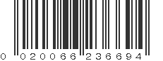 UPC 020066236694