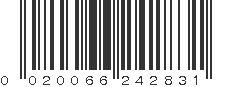 UPC 020066242831