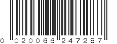 UPC 020066247287