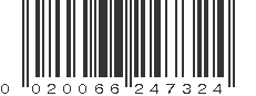 UPC 020066247324