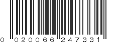 UPC 020066247331