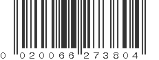 UPC 020066273804