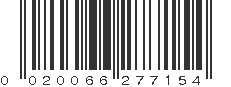 UPC 020066277154