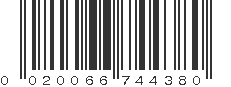 UPC 020066744380