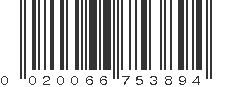 UPC 020066753894