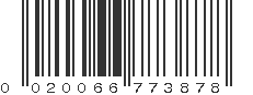 UPC 020066773878