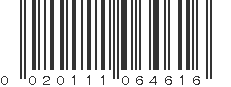 UPC 020111064616