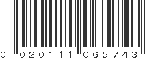 UPC 020111065743