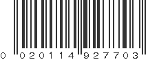 UPC 020114927703