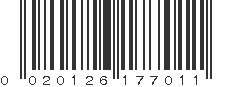 UPC 020126177011