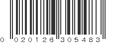 UPC 020126305483